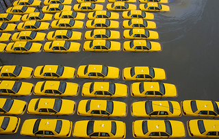 New Jersey Taxis Hurricane Sandy